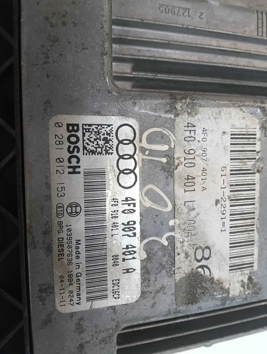 Sterownik silnika Komputer Audi A6 C6 3.0 tdi 4F0,907,401A WYSYŁKA