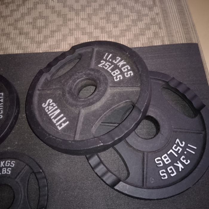 Discos olímpicos com e sem asas NOVOS