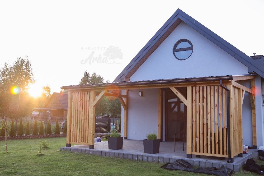 Taras, altana, meble