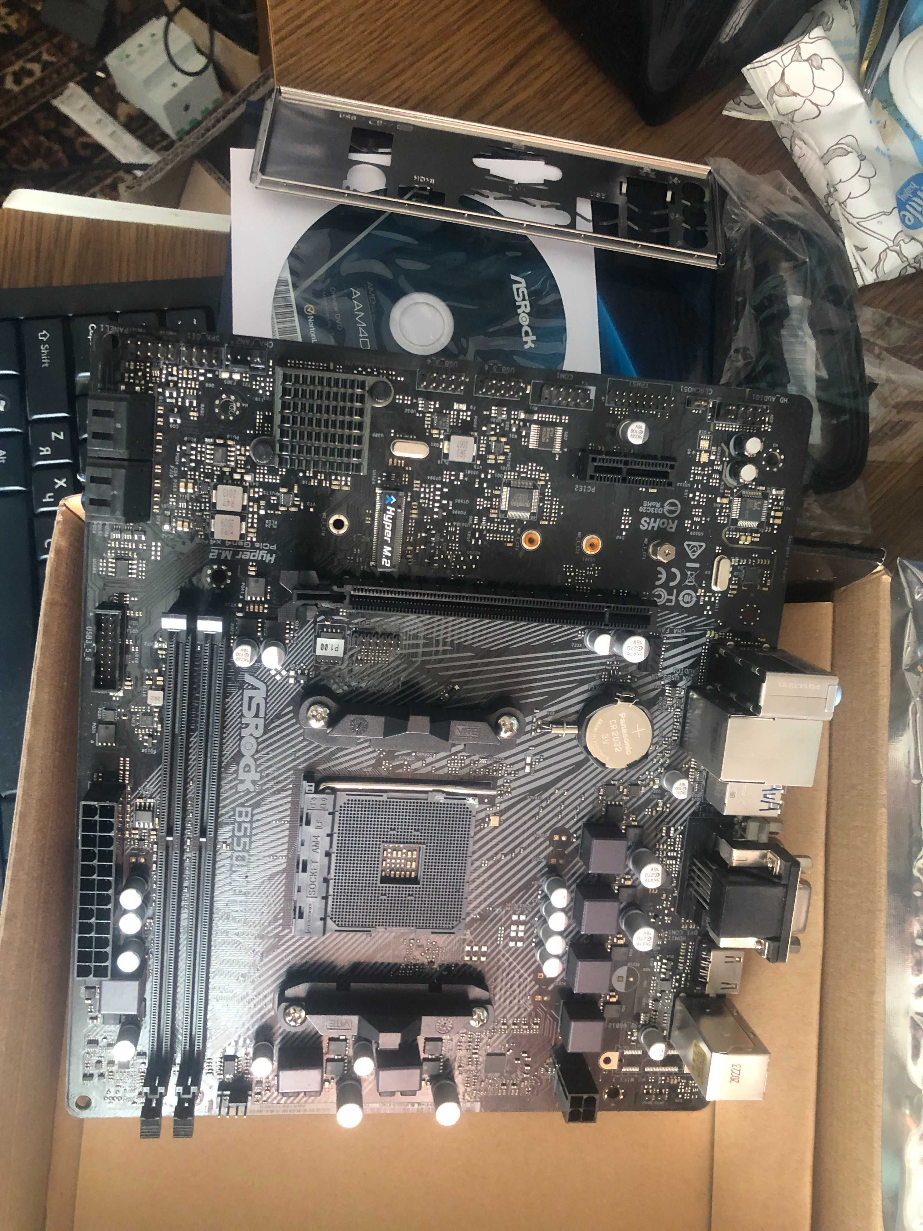 Материнская плата ASRock B550M-HDV (sAM4, AMD B550, PCI-Ex16): 2 600 ...