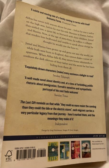 The last gift - Abdulrazak Gurnah