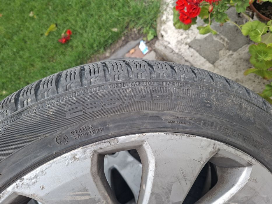 5x120 R19 Koła zimowe Opel Insignia Felgi Oryginalne do renowacji
