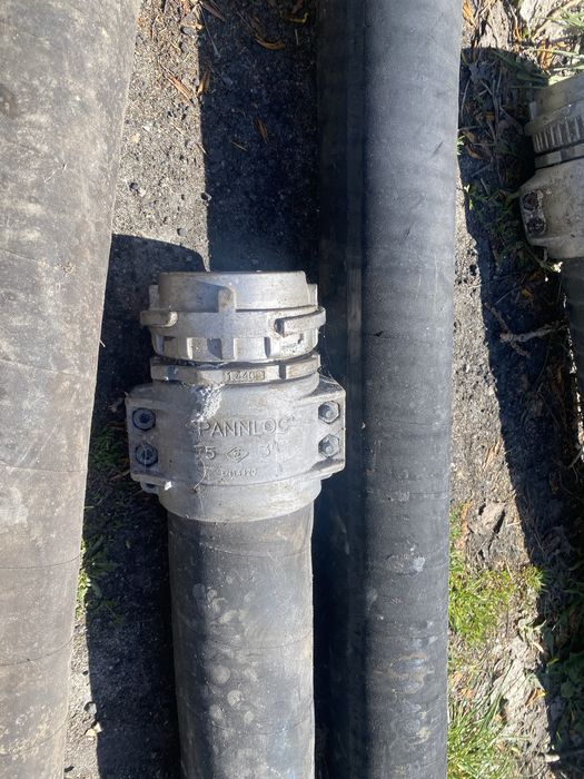 Wąż, węże do cysterny kilka sztuk w róznym stanie