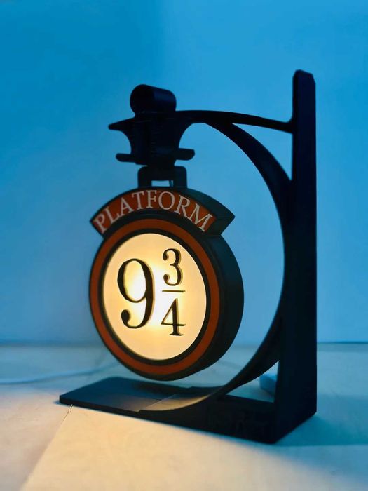 Candeeiro Decorativo Harry Potter - Plataforma 9 3/4 (Novo)