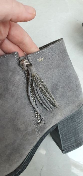 Buty ze skory Wojas 38