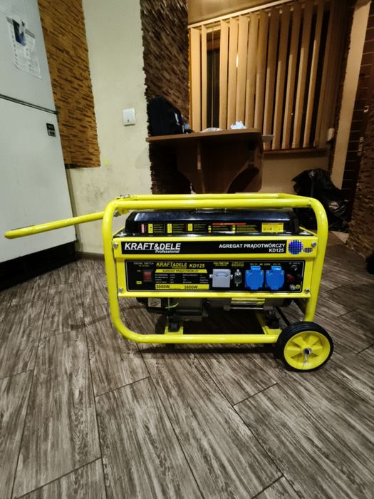 Бензиновий генератор KRAFT & DELE KD125 3.8kW однофазний із 4-тактним
