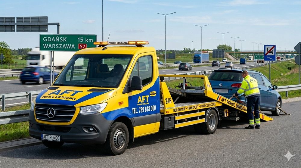 AFT Pomoc Drogowa 24H – Gdańsk, Gdynia, Sopot | Laweta i Holowanie