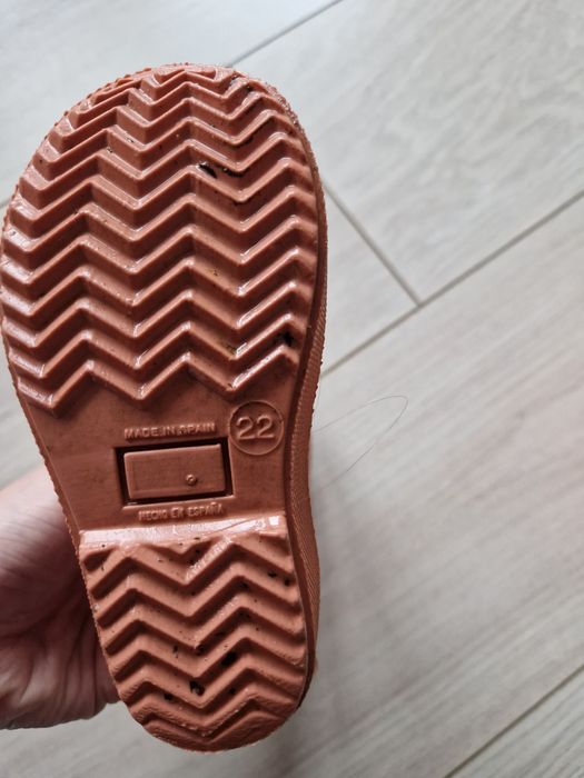 Różowe Kalosze Zara 22