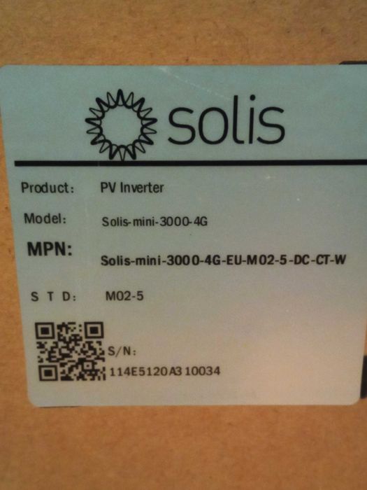 Falownik Solis-mini-3000-4G, używany