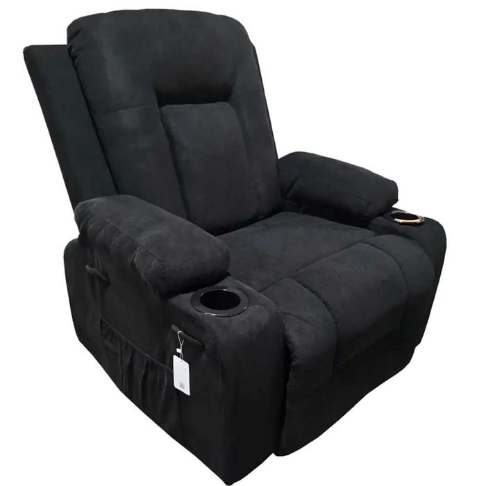 BASS POLSKA Fotel Masujący Rozkładany Z Funkcją Podgrzewania BH30044