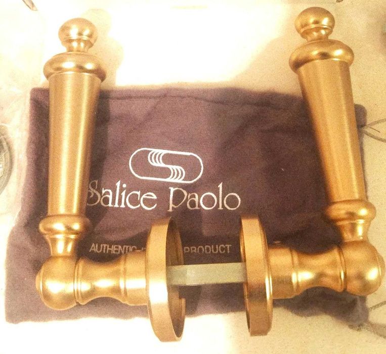 Дверные ручки межкомнатных дверей Salice Paolo матовый шампань Италия