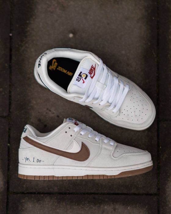 Nike SB Dunk Low SE 85 Double Swoosh Beige Brown