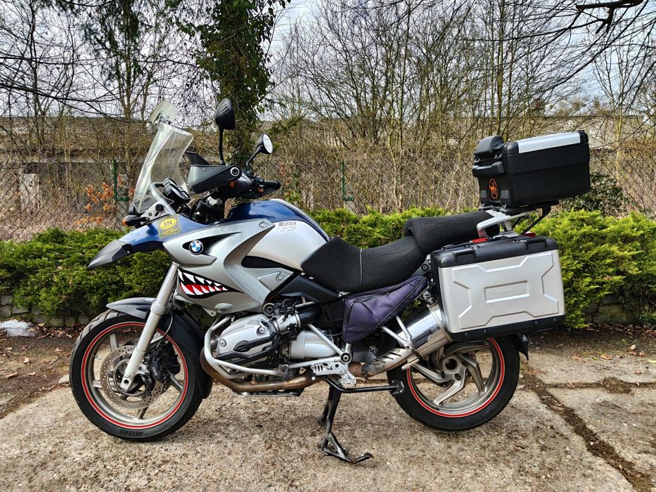 BMW R1200 GS, 2004r, 3 kufry, po serwisie, gmole, gotowy do jazdy