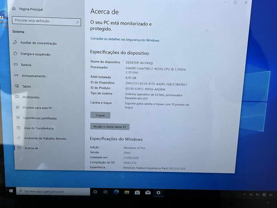 Microsoft Surface Pro 3, i7 8GB RAM