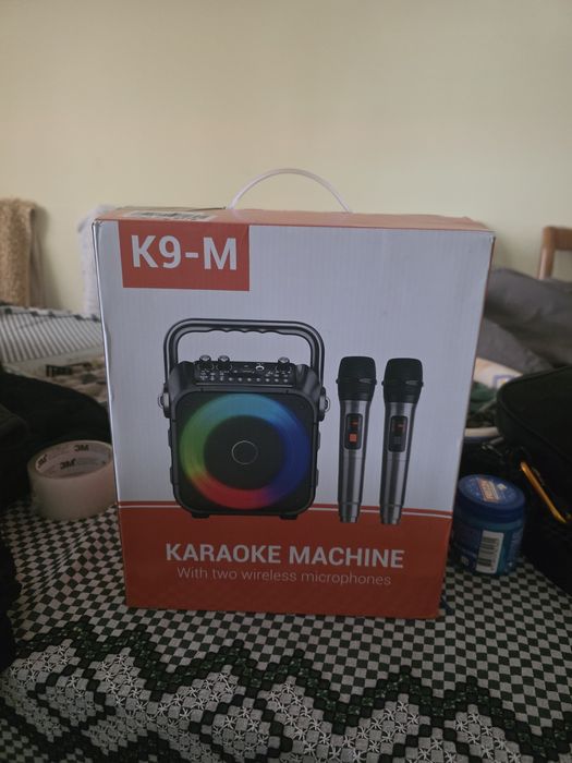 Karaoke máquina.