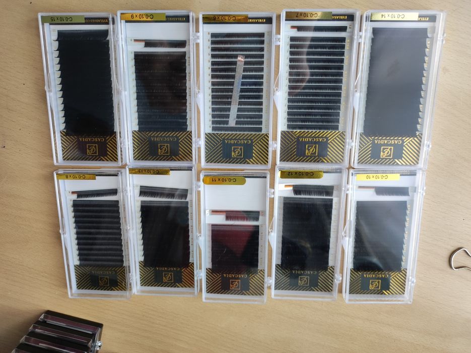 Вії для нарощування, манікен, сухожар