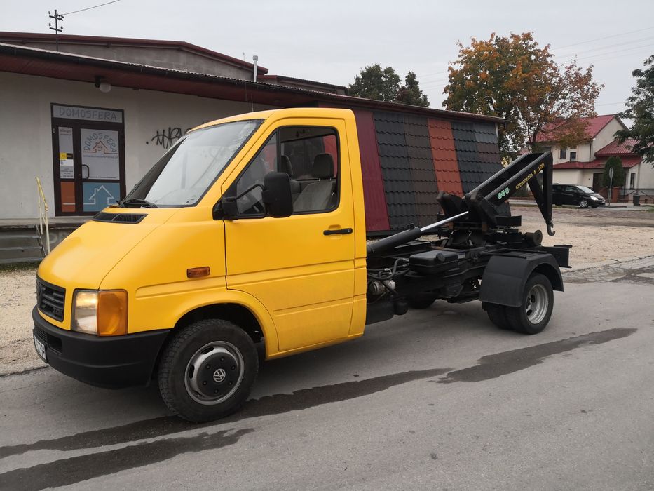 VW LT hakowiec 3.5t plus 3 kontenery ,zestaw