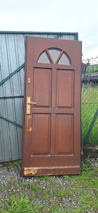 Drzwi drewniane światło drzwi 95cm