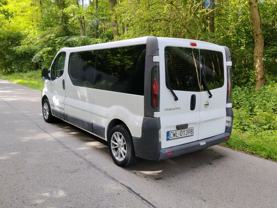 Nissan primastar! Klima! Gaz! 9osob!