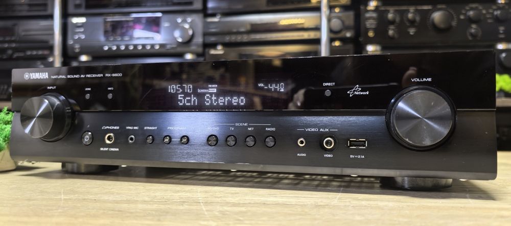 Ресивер Yamaha RX-S600/USB/HDMI/Optical/Internet Radio/6Ω/Пульт