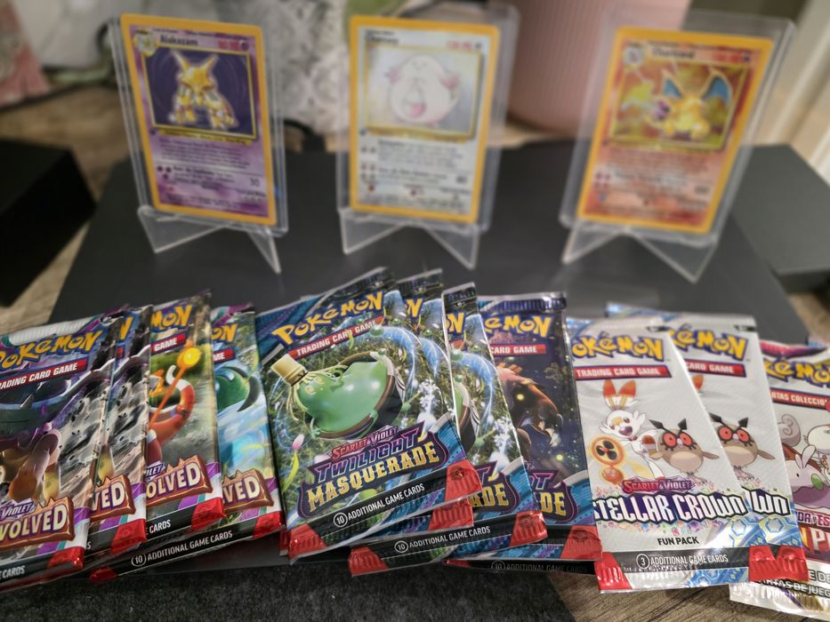 TGC Pokémon Booster e Fun Pack