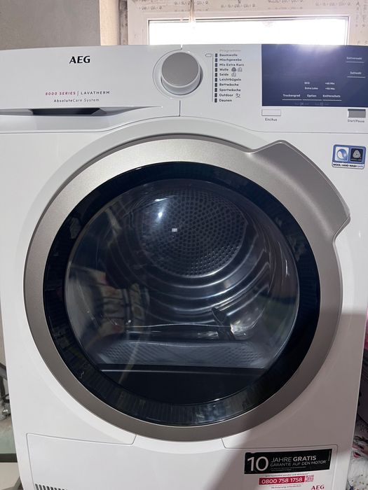 Сушильна машина, AEG 8000 Series Lavatherm AbsoluteCare System.