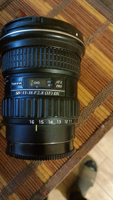 Tokina sd 11-16 f2.8 (if) dx