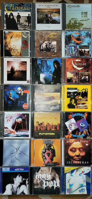Pink Floyd • Clanad •Brian Setzer • Компакт Диски • Музыкальные Диски •Дискографии Рок Групп ••