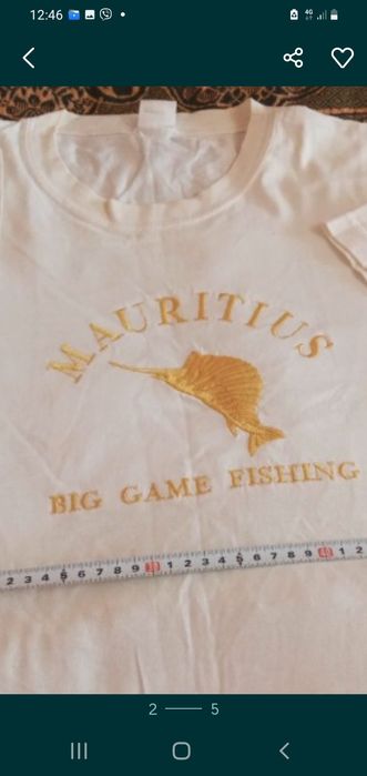 Футболка рыбака на марлина.