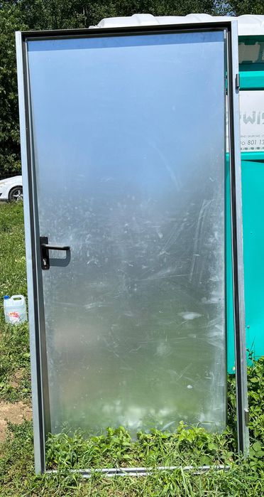 Drzwi techniczne, tymczasowe, na budowę 90