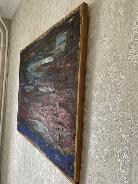 Obraz 83x67cm ciemne kolory