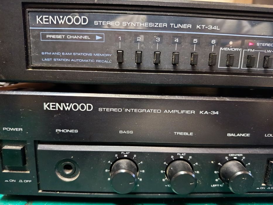 Wzmacniacz Kenwood KA34+Tuner 34L