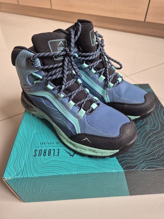 Buty trekkingowe górskie wodoodporne damskie Elbrus rozmiar 40
