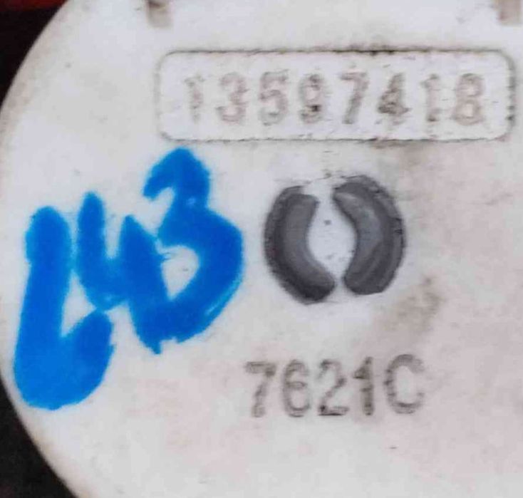 Sensor de Pedal 13597418 - OPEL ZAFIRA / ZAFIRA FAMILY B