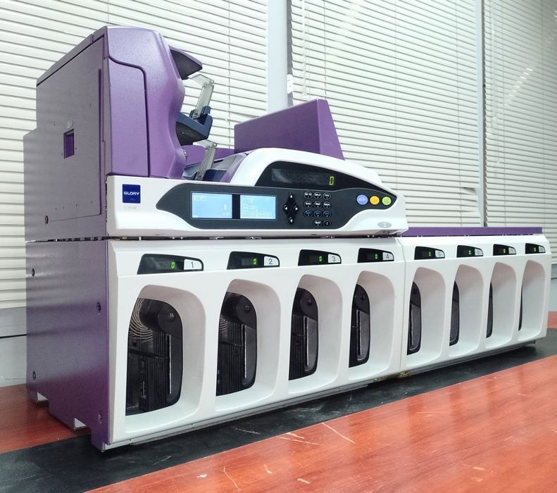 Glory UW-500/UW-600 сортировщик банкнот 8+2 кармана Идеал состояние