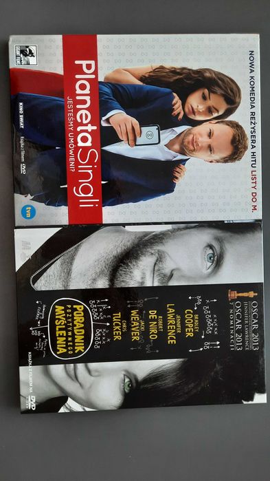 Filmy DVD - Planeta singli i Poradnik pozytywnego myślenia