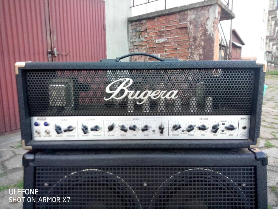 Wzmacniacz lampowy Bugera 6262 o mocy 120W + Głośnik B52 400W !!!