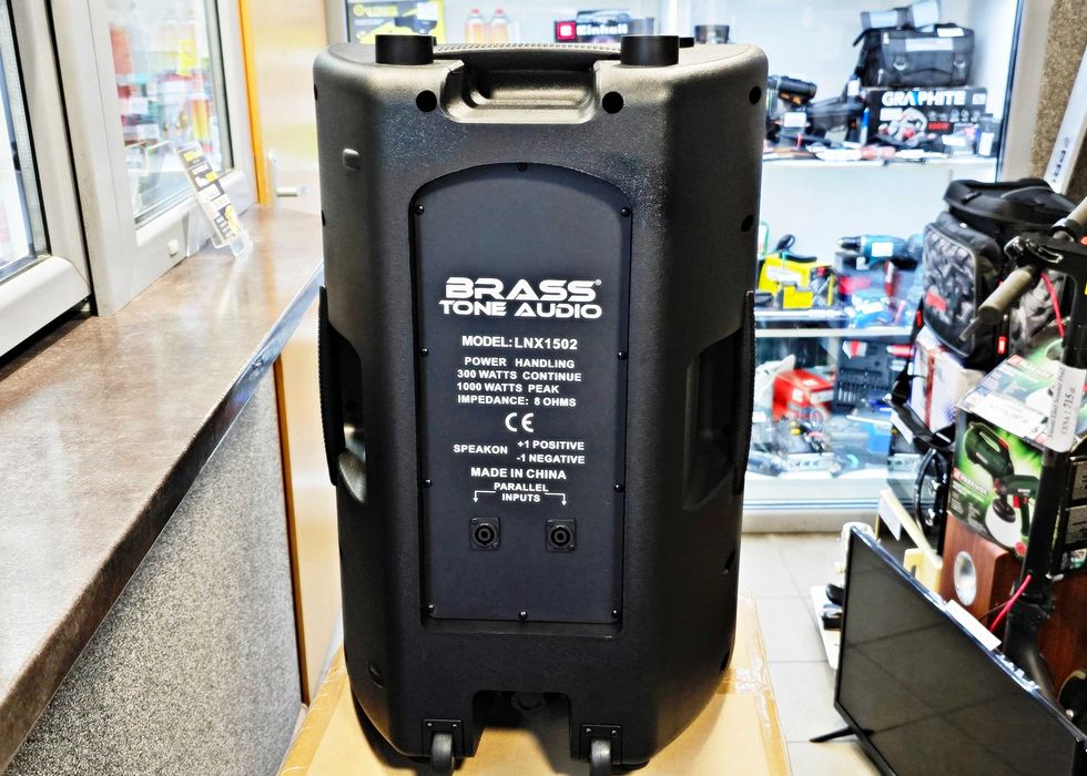 Kolumny estradowe Brass Tone Audio LNX1502 15" 1000W K&B Handel