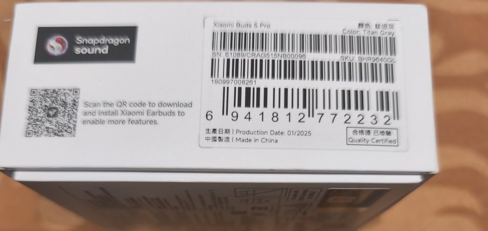 Xiaomi Buds 5 Pro
Triplo driver
Amplificador duplo
Qualcomm® aptX™ Los