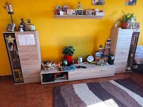 Conjunto Móvel de Sala Moderno (Móvel TV + 2 Aparadores + Prateleira)