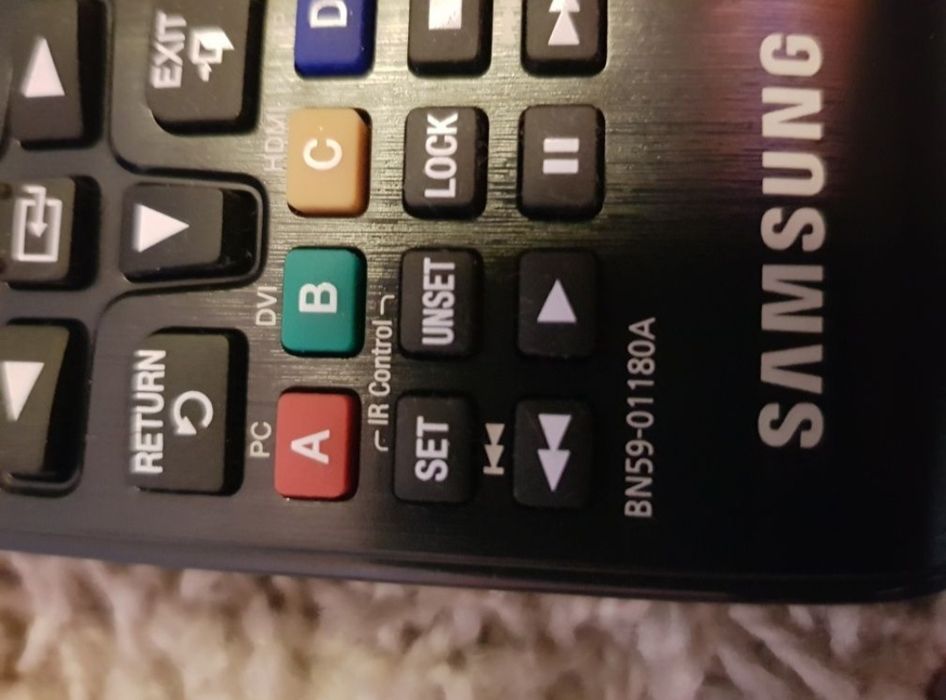 Comando Original Samsung para monitores profissionais LFD64585229195394122
