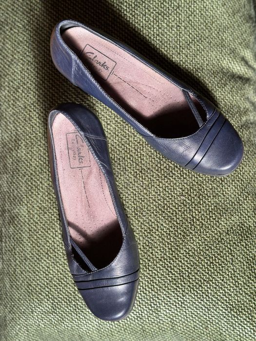 Туфлі Clarks шкіряні