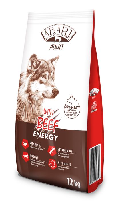 Abart sucha dla psa Energy wołowina 12kg