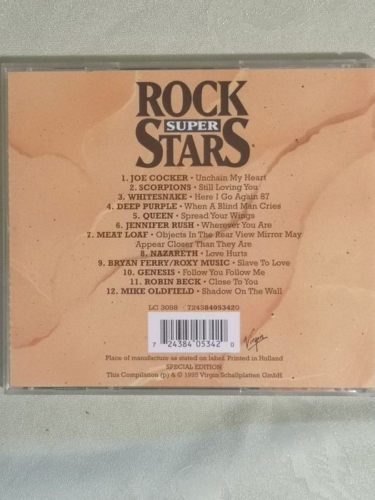 Płyta CD. Rock Super Stars
