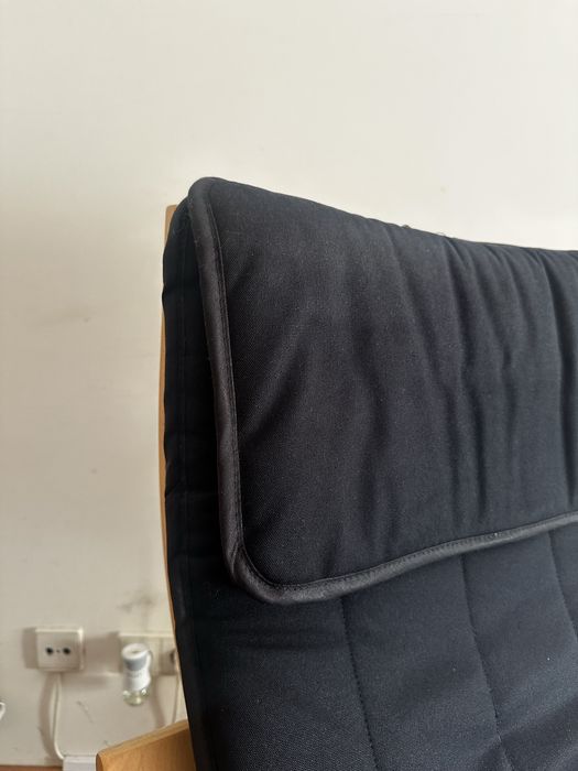 2 Cadeira de Baloiço IKEA Poäng – Bétula/Preto