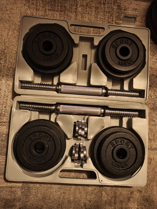 Hantle żeliwne 2 x 10 kg