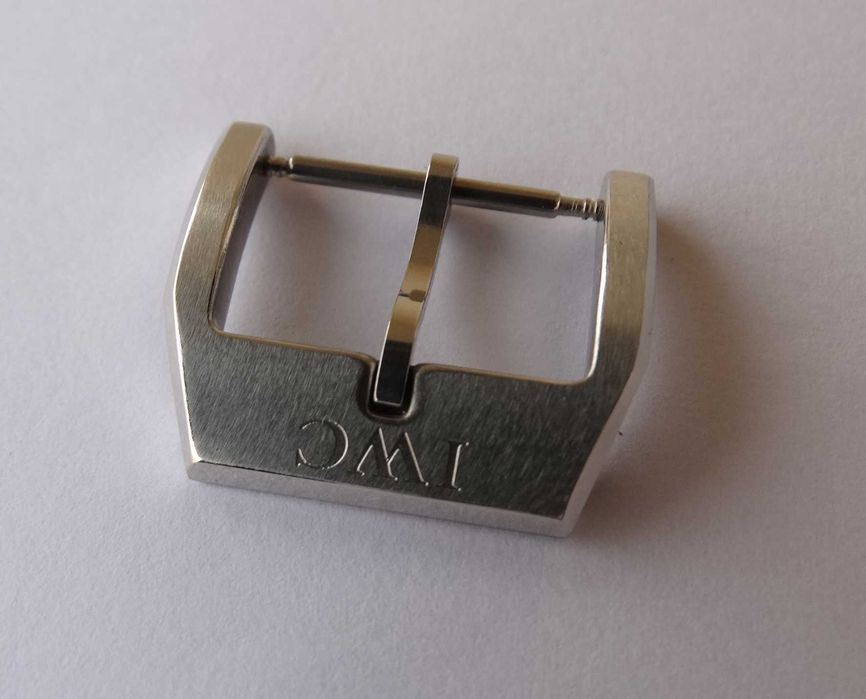 2szt Klamra do paska do zegarka IWC Schauffhausen 18mm pilot stal INOX