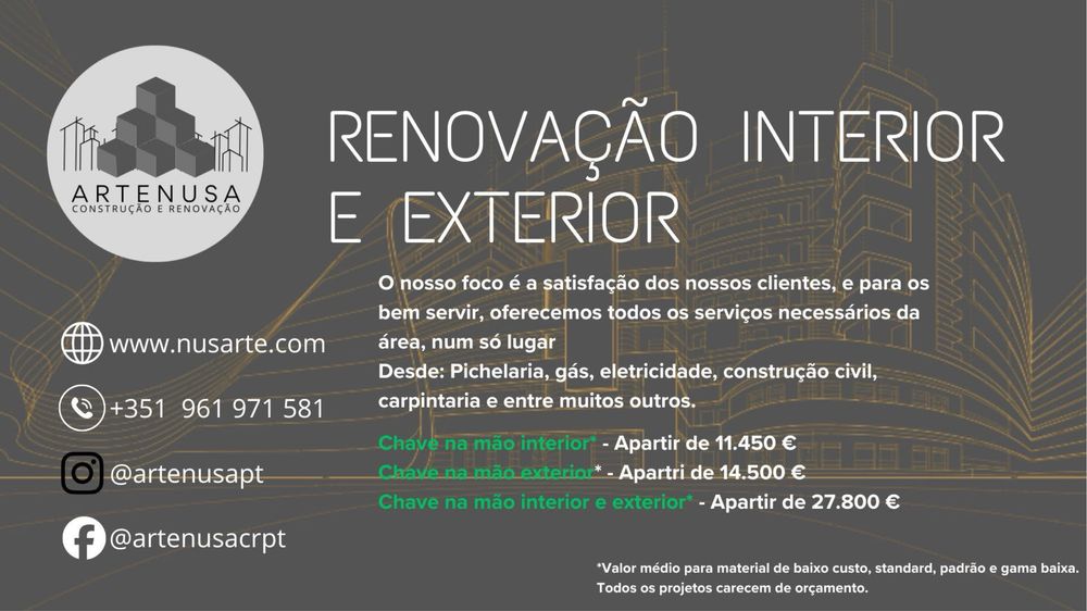 Remodelação Chave na Mão
