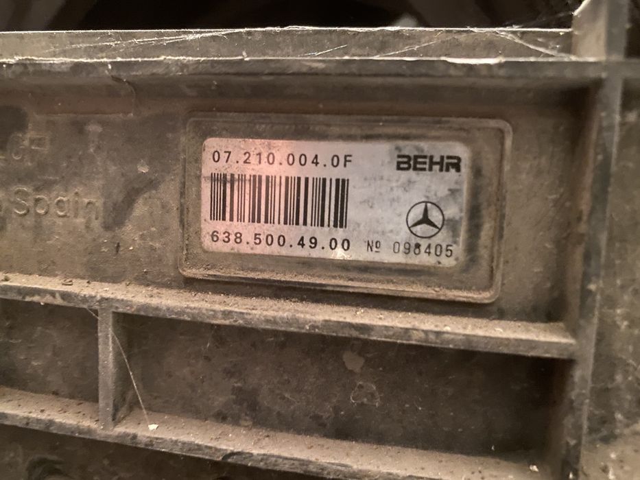 Вентилятор на Vito 638