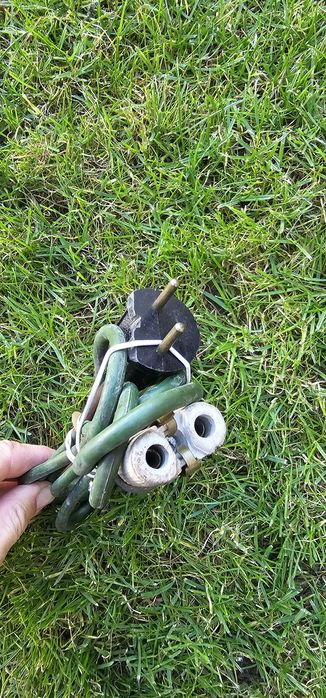 Stary przewód kable PRL żelazko prodiż 2m